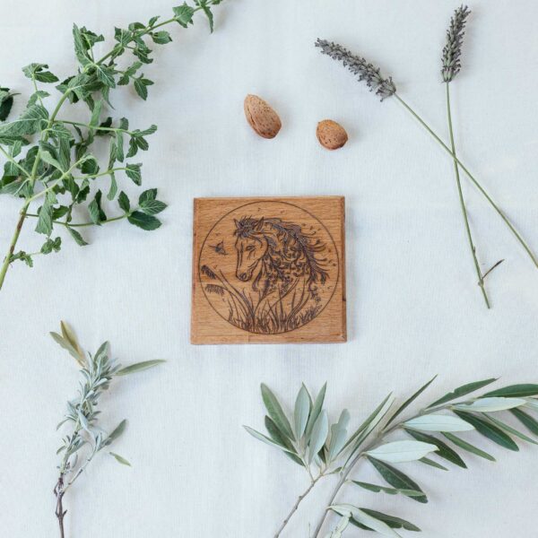 Sous-verre bois - Animal – Image 2