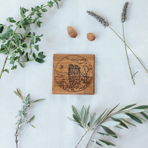 Sous-verre bois - Animal – Image 3