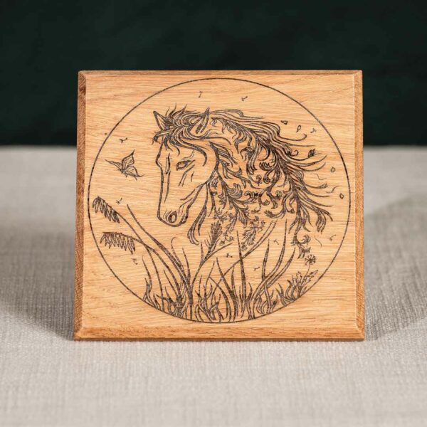 Sous-verre bois - Animal – Image 3